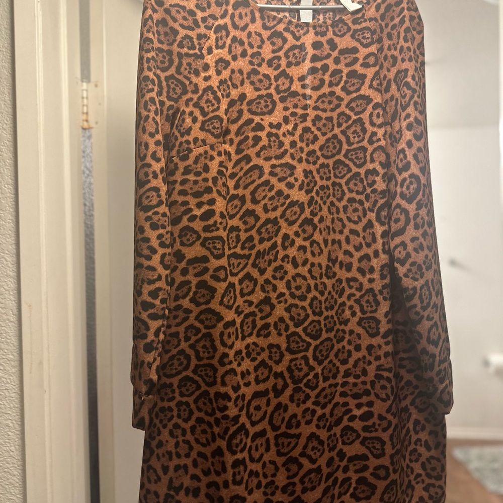 H & M Leopard Print Women's Dress